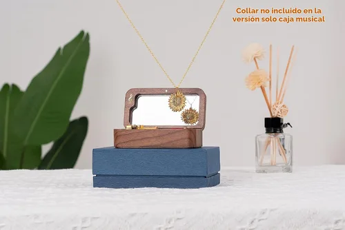 Vista 6 de BELLA GLOBE Caja de música Cant Help Falling in Love para esposa, caja de anillos, regalos de cumpleaños para ella, regalos de joyería