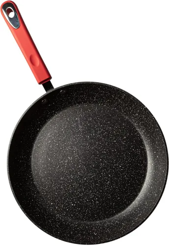 Vista 9 de Millvado Sartén antiadherente, sartén pequeña de 8 pulgadas con revestimiento antiadherente de granito más saludable, sartén para huevos