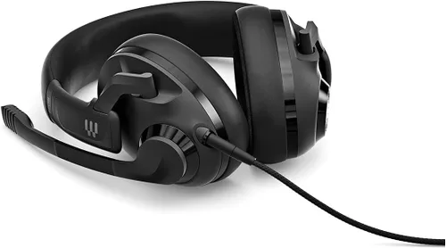 Vista 6 de EPOS Audio - Auriculares acústicos cerrados H3 con cable de audio (ónix negro)