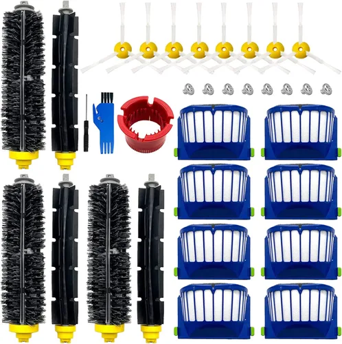 Vista 8 de Kit de piezas de repuesto para irobot Roomba 600 Series 694 676 675 692 695 677 671 655 645 690 680 660 650 620 614 y 500 Series 595 585 564 , 2