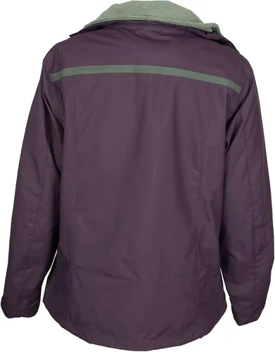 Vista 4 de Columbia Omni-TECH Arctic Trip II Interchange - Chaqueta de esquí para mujer (M), Purpule polvoriento