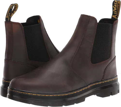 Vista 7 de Dr. Martens Botas Chelsea de cuero Embury unisex para adultos