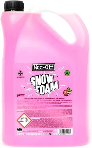 Vista 7 de Muc-Off Espuma de Nieve, 1 Litro - Jabón de Lavado de Auto Biodegradable, Champú para Coche, Jabón para Cañón de Espuma - pH Neutro para Lavado