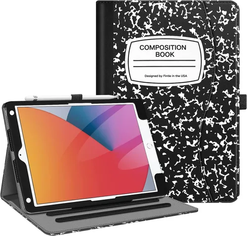 Vista 25 de Fintie - Funda para iPad de 9ª / 8ª / 7ª generación (2021/2020/2019) de 10.2 pulgadas - [Protección de esquinas] Funda con soporte de visualización