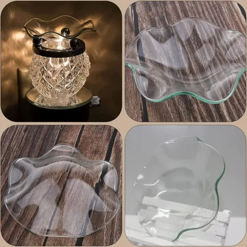 Vista 6 de Calentador de aceite de repuesto para quemador/calentador eléctrico de aromaterapia de aceite, calentador de cera, plato de repuesto, calentador
