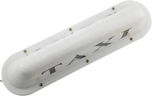 Vista 5 de Señal de taxi de 12 V con base magnética, luz de cúpula, techo de taxi iluminada para coche, 12 V, luz superior impermeable con encendedor