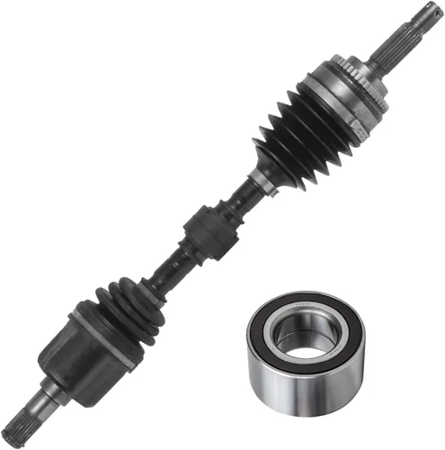 Vista 121 de Detroit Axle - 2 ejes CV delanteros para Chevy Silverado 1500 2007-2018, GMC Sierra Suburban Yukon XL 1500 Avalanche Cheyenne Cadillac Escalade ESV