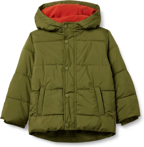 Vista 8 de Amazon Essentials - Chaqueta abullonada resistente con capucha para bebés, niñas pequeñas y niños Negro