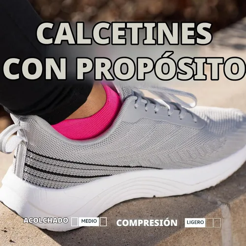 Vista 4 de OS1st Calcetines AC4 Active Comfort No-Show Protección contra ampollas, doble pestaña y puntera reforzada sin costuras