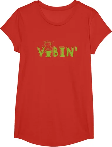 Vista 37 de Marvel Groot Vibin' Headphones Guardians of the Galaxy Camiseta, Negro