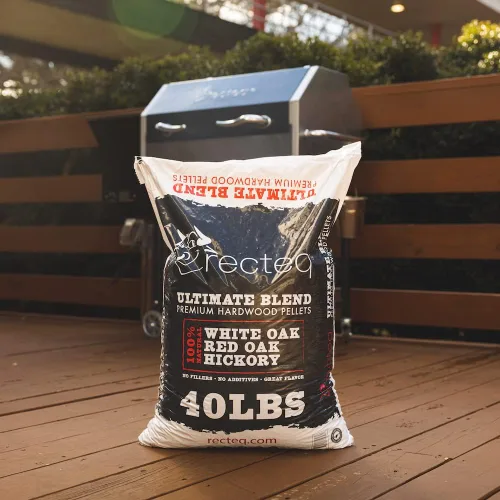 Vista 5 de recteq Ultimate Premium Pellets de Madera Dura para Parrilla Cocina Barbacoa BBQ Ahumador Mezcla con Roble Rojo, Roble Blanco, Pellets de Madera