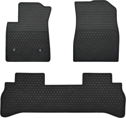 Vista 6 de Alfombrillas de Suelo de Coche Ajuste Personalizado para Corvette C6 2007.5-2013 (Sujetador de Gancho) Alfombrillas de Forro Automático de Goma Todo