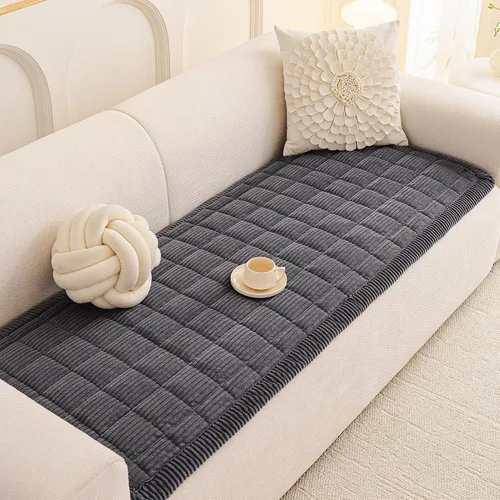 Vista 14 de MEETSKY Funda de sofá lavable para perros, fundas de sofá para sofá de 2 cojines, protector de sofá biplaza antideslizante, apto para mascotas