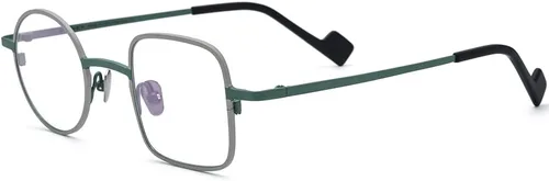 Vista 3 de FONEX Gafas de titanio coloridas Marco Hombres Izquierdo Redondo Derecho Cuadrado Gafas Ópticas Mujeres F85747