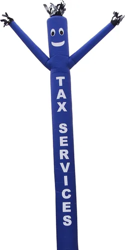 Vista 4 de LookOurWay Tax Services Air Dancers - Accesorio inflable para hombre
