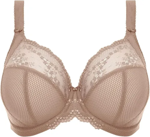 Vista 4 de Elomi Sujetador Charley de encaje elástico con aros para mujer, talla grande