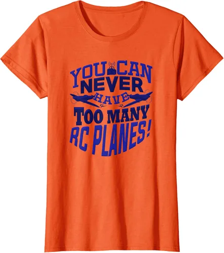 Vista 42 de RC Plane You Can Never Have Too Many RC Aviones Hobby Lover - Camiseta, gris, S