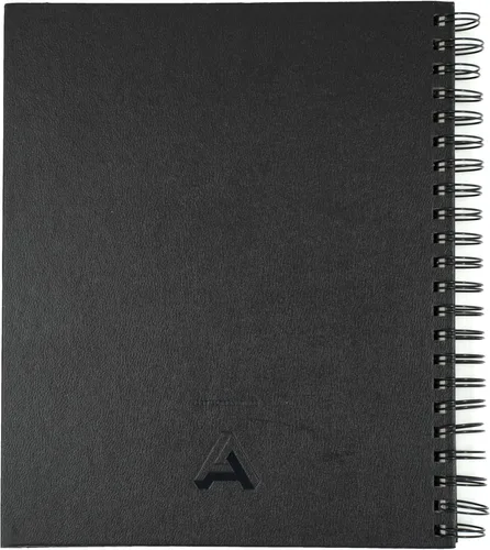 Vista 2 de Art Alternatives Cuaderno de bocetos encuadernado en espiral, 8.5 x 11 pulgadas