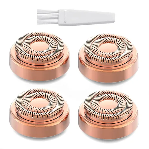 Vista 7 de tuokiy Cabezales de repuesto para removedor de cabello Flawless Gen 2 Dorado