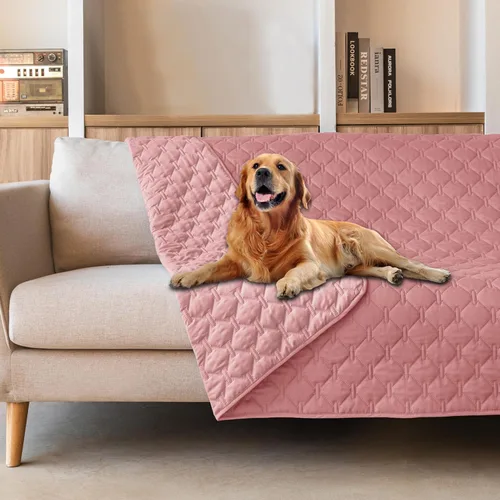 Vista 13 de gogobunny Manta para mascotas 3 veces más resistente, impermeable y a prueba de arañazos; protector de muebles reversible para perros y gatos, funda