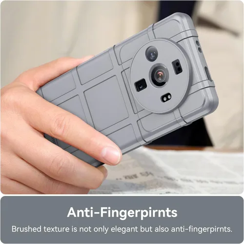 Vista 5 de Funda delgada para Xiaomi 12S Ultra, resistente funda protectora con grado militar a prueba de golpes, probada contra caídas y cubierta protectora