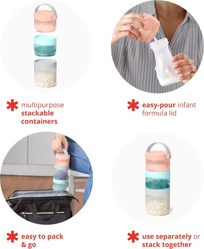 Vista 3 de Skip Hop Recipiente de fórmula para bebés, fórmula a alimento