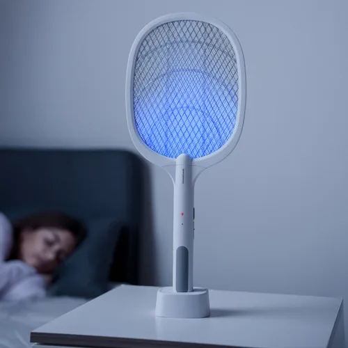 Vista 3 de Raqueta Matainsectos Recargable con Luz UV 2 en 1 Elecfly InnovaGoods