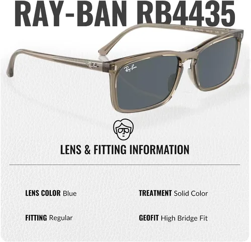 Vista 5 de Ray-Ban RB4435 Gafas de sol con forma rectangular con kit oficial de gafas