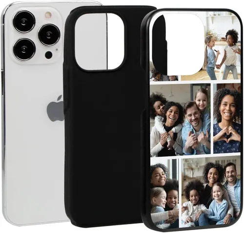 Vista 3 de Guard Dog Funda compatible con iPhone 13 Pro, grado militar, protección resistente de dos piezas, personalizada, fotos, seis marcos