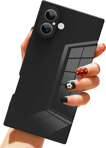 Vista 38 de LSL Funda para iPhone 14 Plus TPU Suave Negro con Protector Anticaídas Antiarañazos Absorción de Golpes Protectora Inalámbrica Delgada Compatible