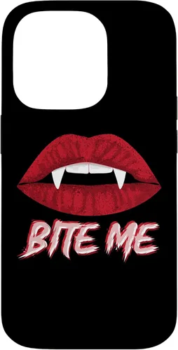 Vista 17 de Bite Me Vampire Fangs DIY Halloween for Aspiring Dracula Case for iPhone 17