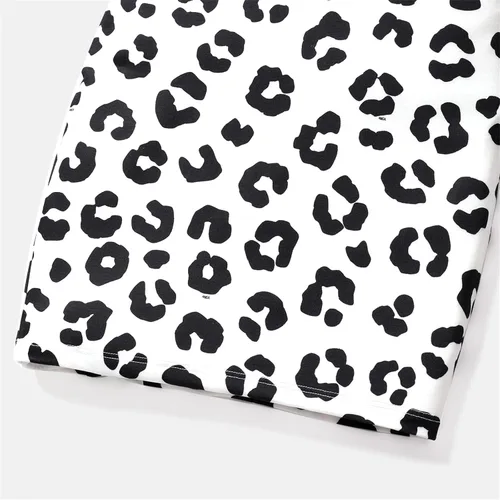 Vista 6 de L.O.L. Surprise! Vestido de manga corta con estampado de dibujos animados para niños y niñas, vestido casual de verano