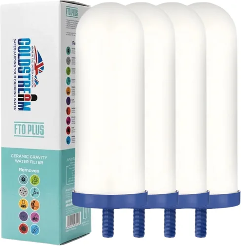 Vista 10 de Coldstream FTO Plus - Cartucho de filtro de agua - Fiable para una fácil instalación como reemplazo Berkey - Filtro de gravedad de cerámica