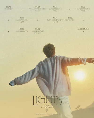 Vista 2 de Joya Ver. JOOHONEY LIGHTS El primer mini álbum VER.3 K-POP SELLADO