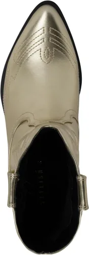 Vista 6 de STYLISH S BUCK - Botas vaqueras occidentales con tacón bajo y punta puntiaguda para mujer