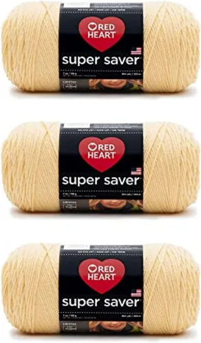Vista 125 de Red Heart Hilo Super Saver, paquete de 3, camuflaje, 3