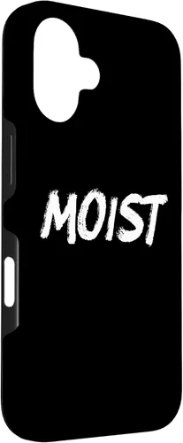 Vista 3 de iPhone 16 Moist Funny Meme Sarcastic Humor Offensive Moist Case