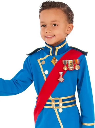Vista 2 de Rubies Disfraz infantil del príncipe real, talla XS