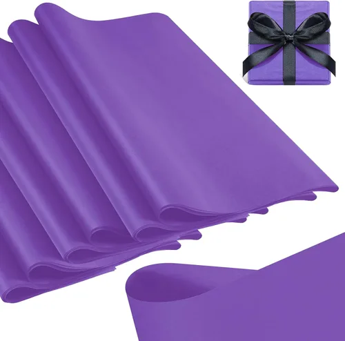 Vista 50 de Qilery - 500 hojas de papel de seda negro a granel para bolsas de regalo de 15 x 20 pulgadas, sin ácidos, para regreso a clases, papel de regalo