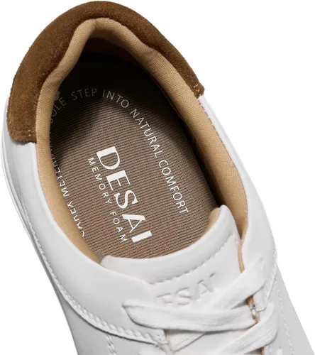 Vista 4 de Zapatillas clásicas de cuero casual zapatillas de vestir transpirables con cordones Oxford zapatillas de deporte de moda para hombres