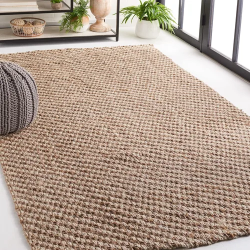 Vista 10 de SAFAVIEH Natural Fiber Collection - Alfombra decorativa de 2 x 3 pies, natural, hecha a mano, sisal sólido y yute, ideal para zonas de alto tráfico