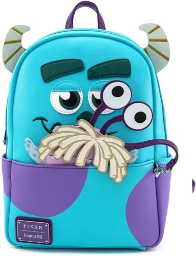 Vista 2 de Loungefly Disney Sully with Boo Pouch Cosplay - Bolso de hombro con doble correa para mujer Multi