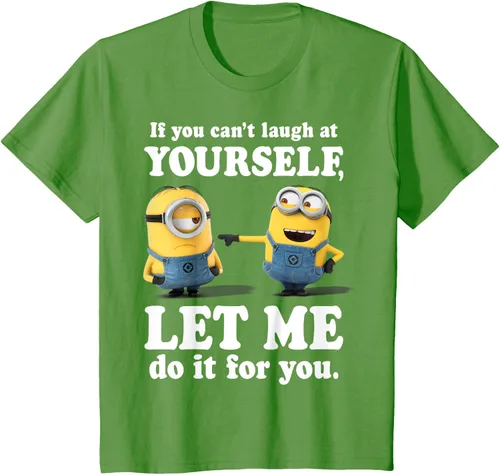 Vista 59 de Camiseta gráfica de Minions de Mi villano favorito: Ríete de ti mismo Negro