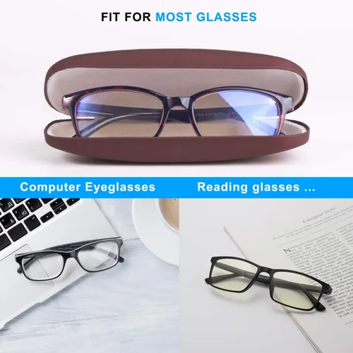 Vista 3 de RayLove Casos duros unisex de las gafas de la cáscara, caso protector para los vidrios