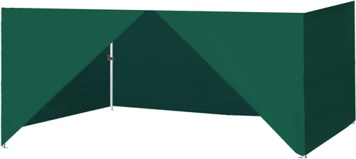 Vista 44 de Eurmax USA - Kit de paredes con cierre completo para toldo desplegable de 8x8 pies, solo 4 paredes (verde bosque)