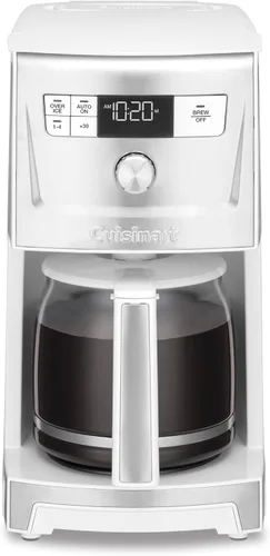 Vista 10 de Cuisinart - Cafetera programable PerfecTemp de 14 tazas DCC-3500SS con jarra de vidrio, ajuste de 1-4 tazas, control de intensidad de preparación