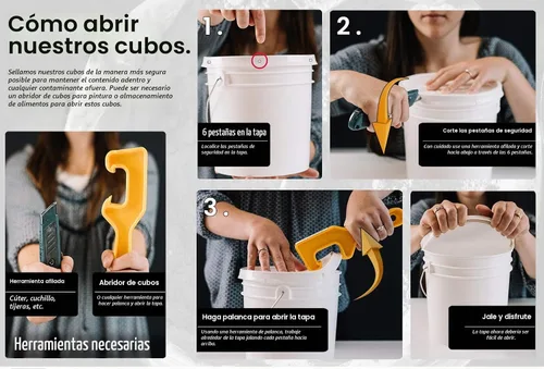 Vista 4 de Sin pretensiones, azúcar en polvo, 5 libras