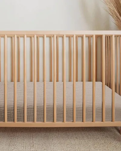 Vista 4 de Sábana de moisés para bebé niño y niña, sábanas ajustadas para colchón de moisés rectangular, ovalado, de reloj de arena, sábanas de cesta de Moisés