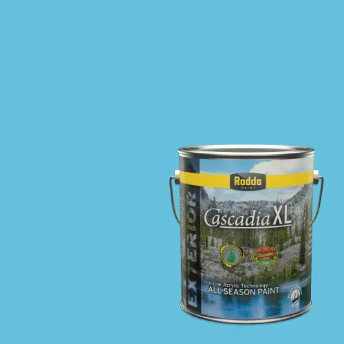 Vista 52 de Rodda Paint CASCADIA XL - Pintura satinada exterior e imprimación en uno, 1 galón, hoja de aloe