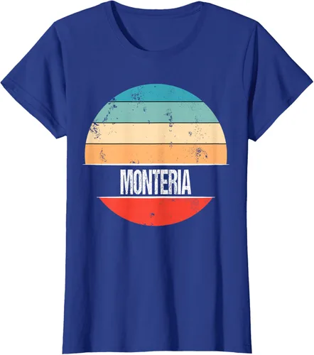 Vista 7 de Camiseta Montería Colombia City Trip, Negro